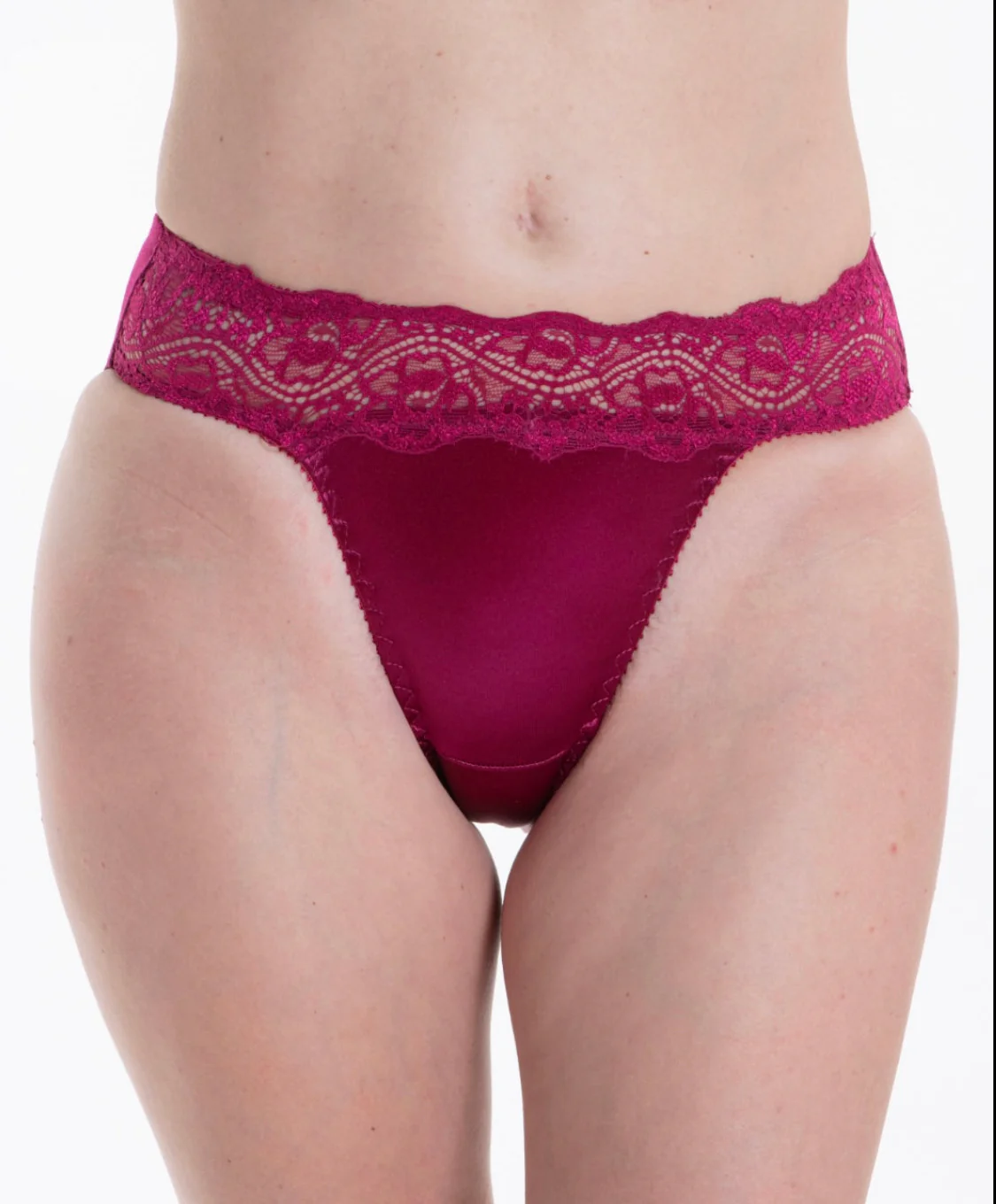 4-Pack Lace Top Satin Panty - Image 8