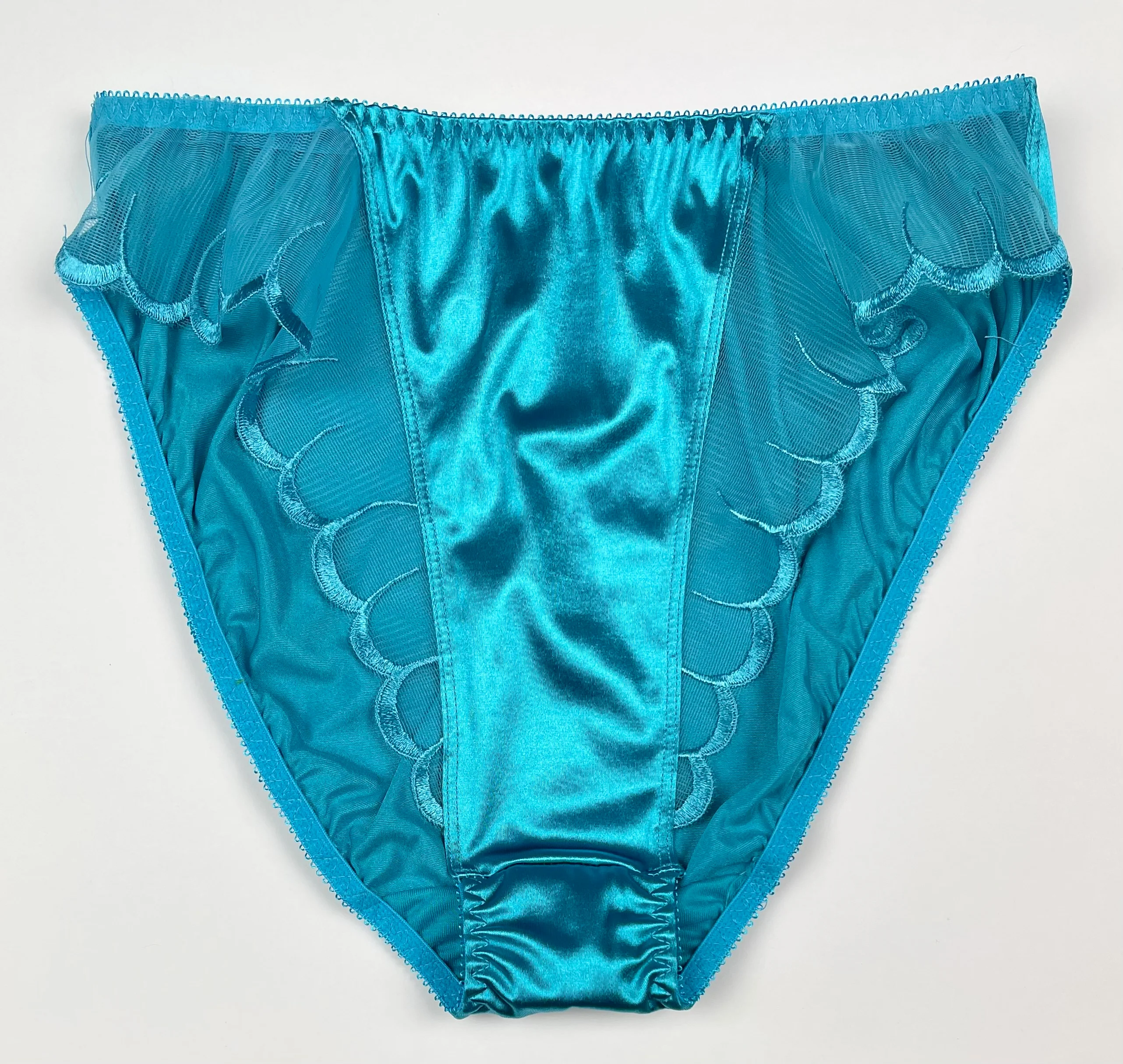 4-Pack Mesh Accents Satin Panty - Image 3