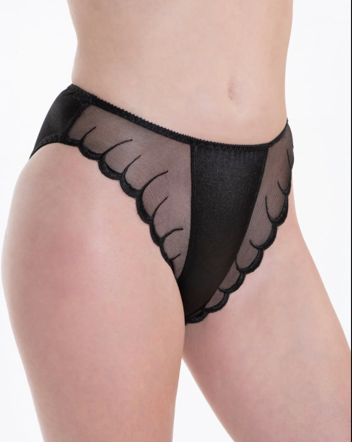 4-Pack Mesh Accents Satin Panty - Image 6