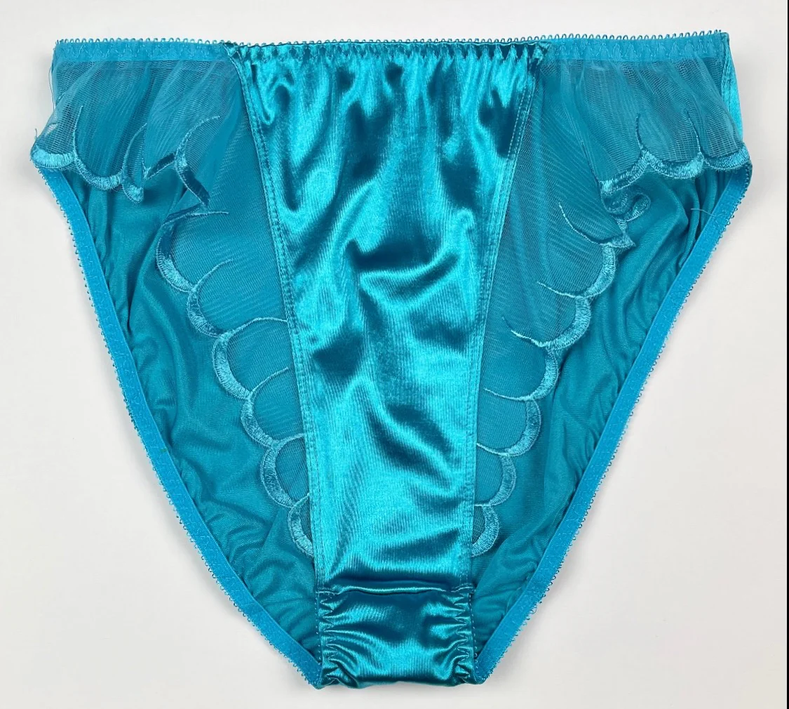 4-Pack Mesh Accents Satin Panty - Image 7