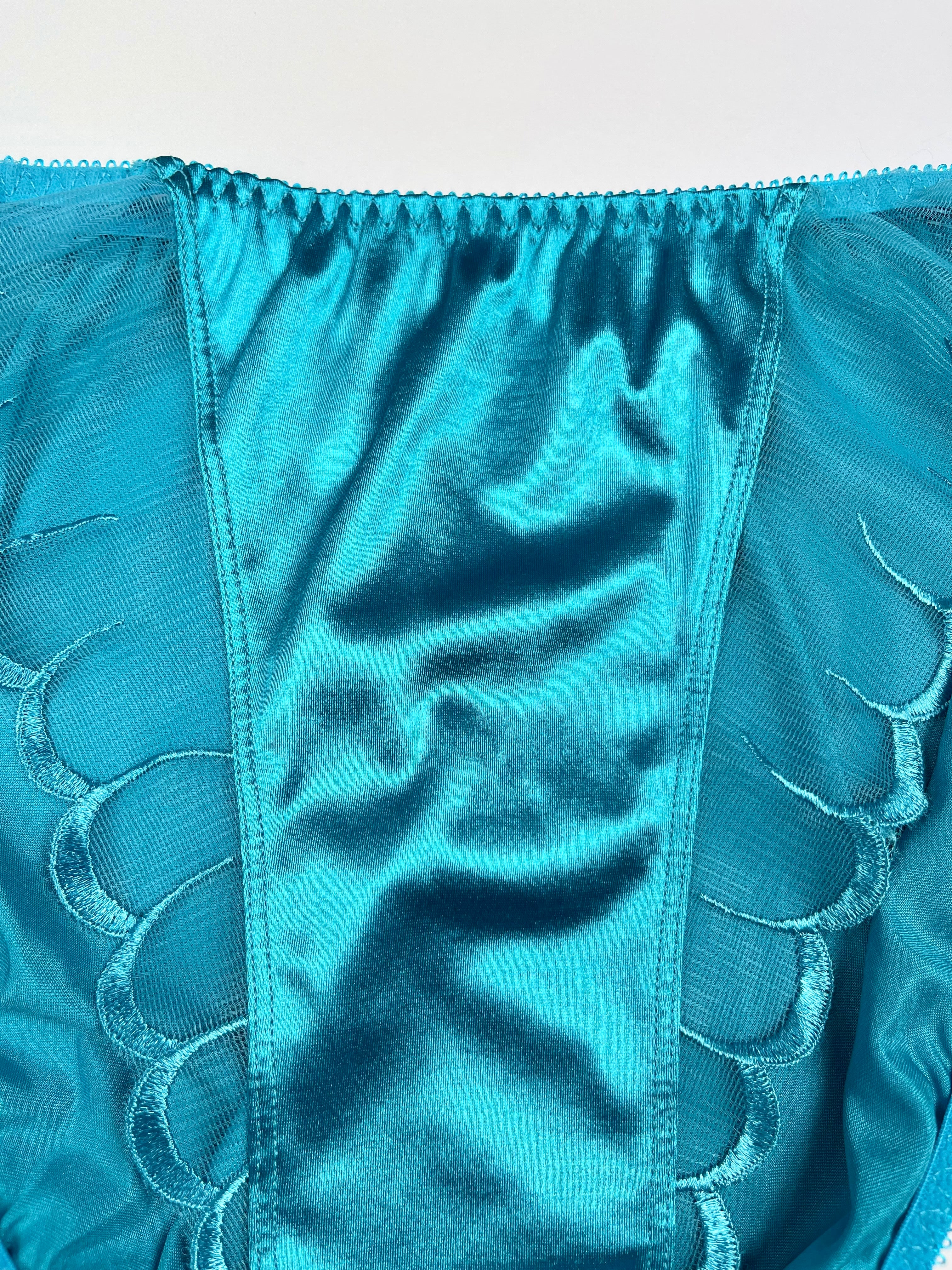 4-Pack Mesh Accents Satin Panty - Image 8