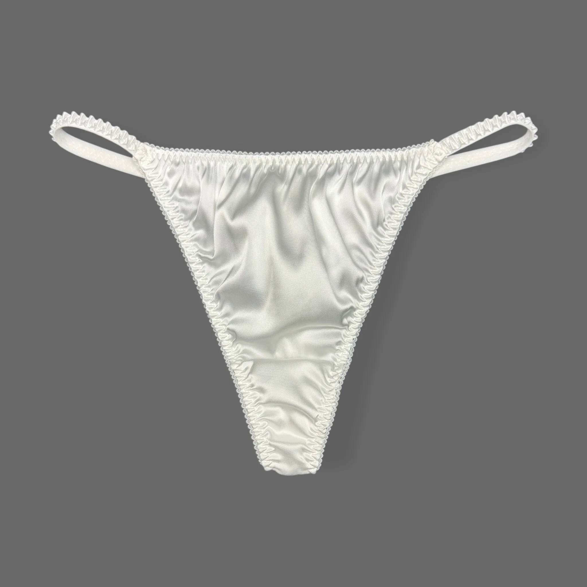 Classic Satin String Thong