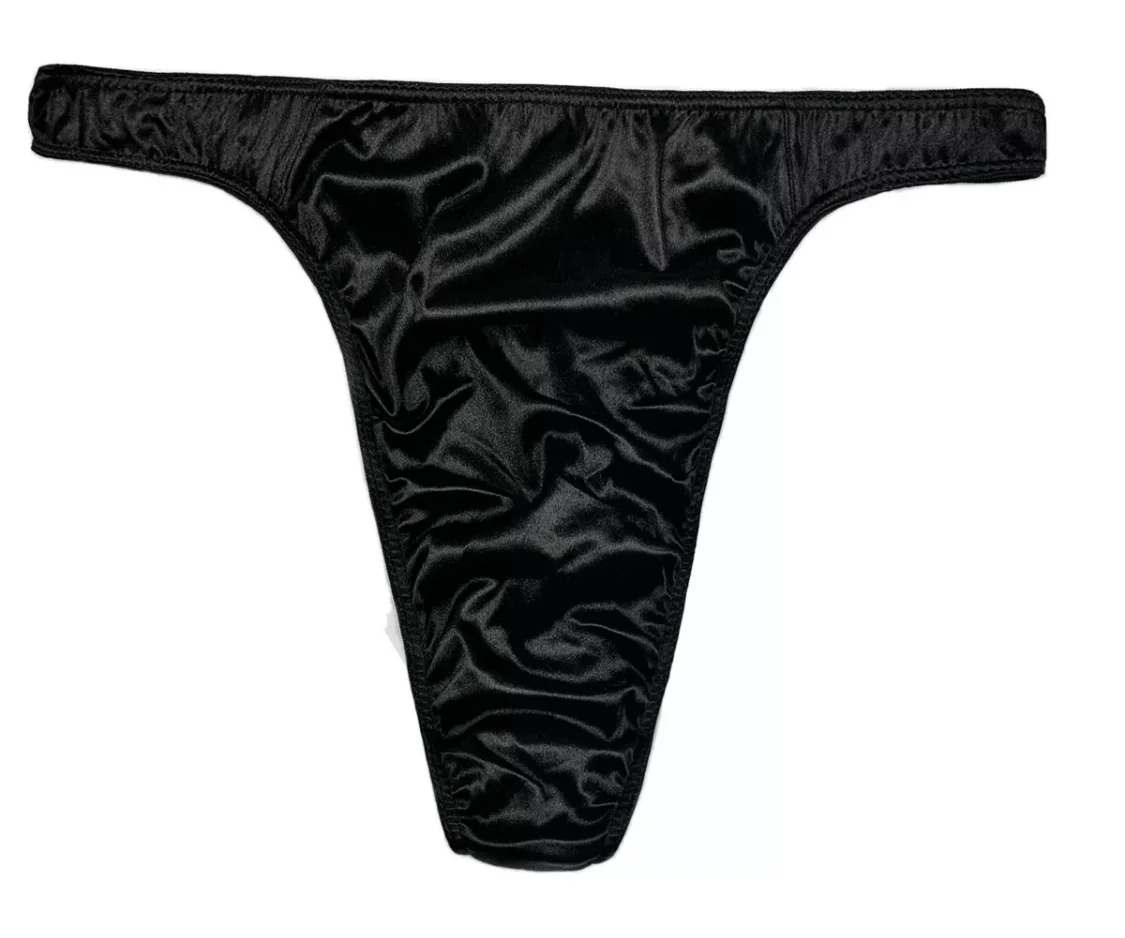 Second Skin Satin Thong - Image 3