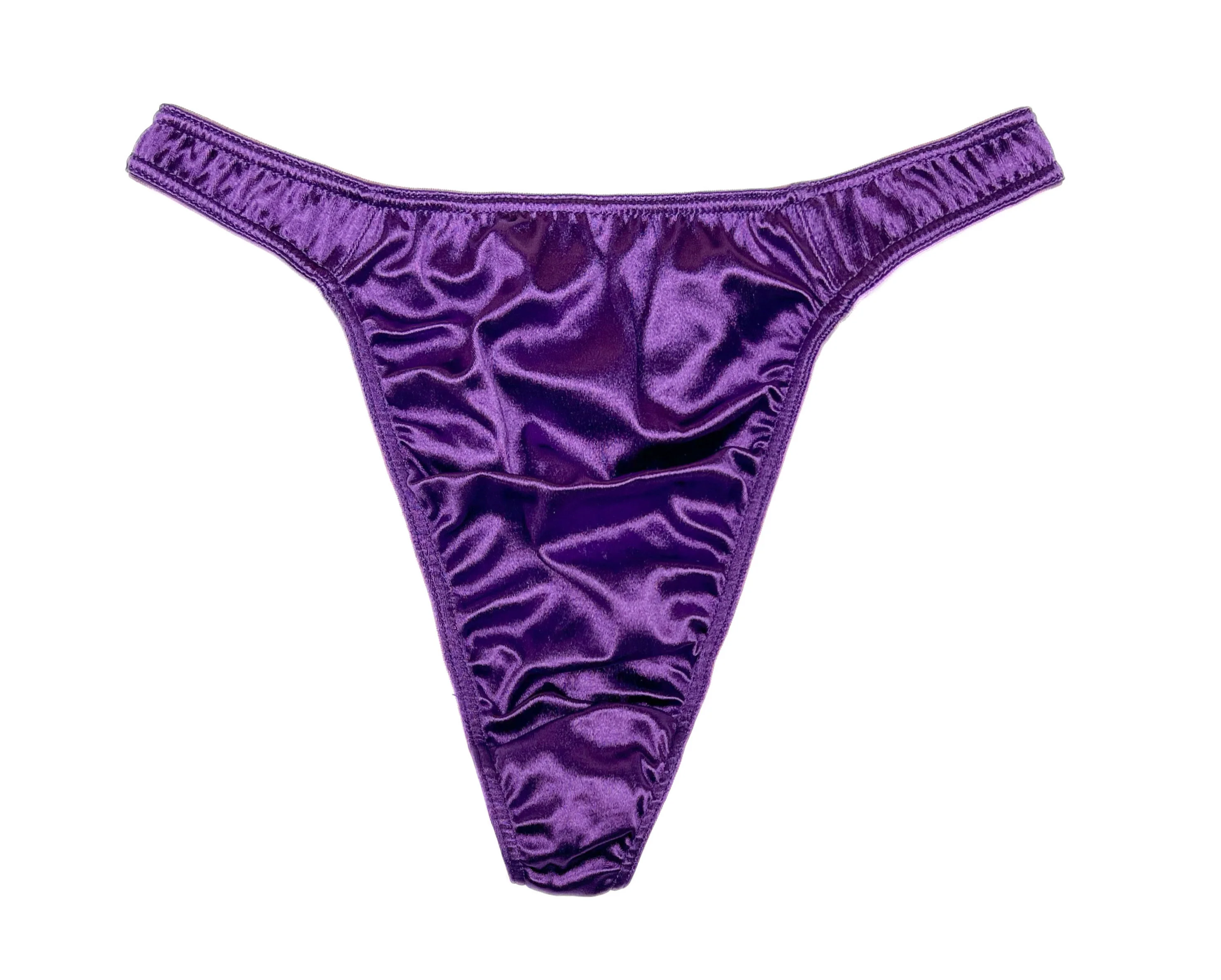 Second Skin Satin Thong - Image 2