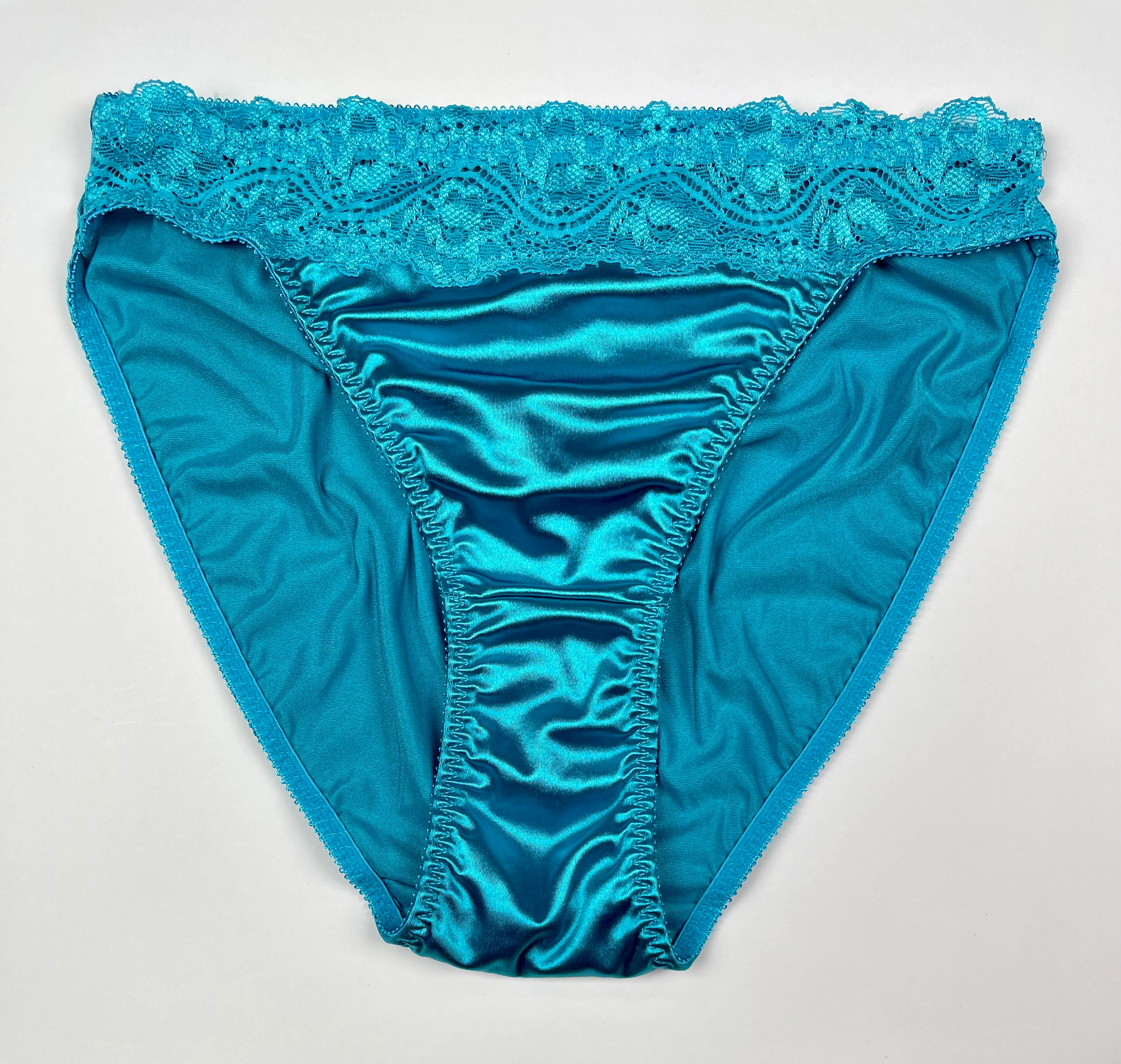 Lace Top Satin Panty