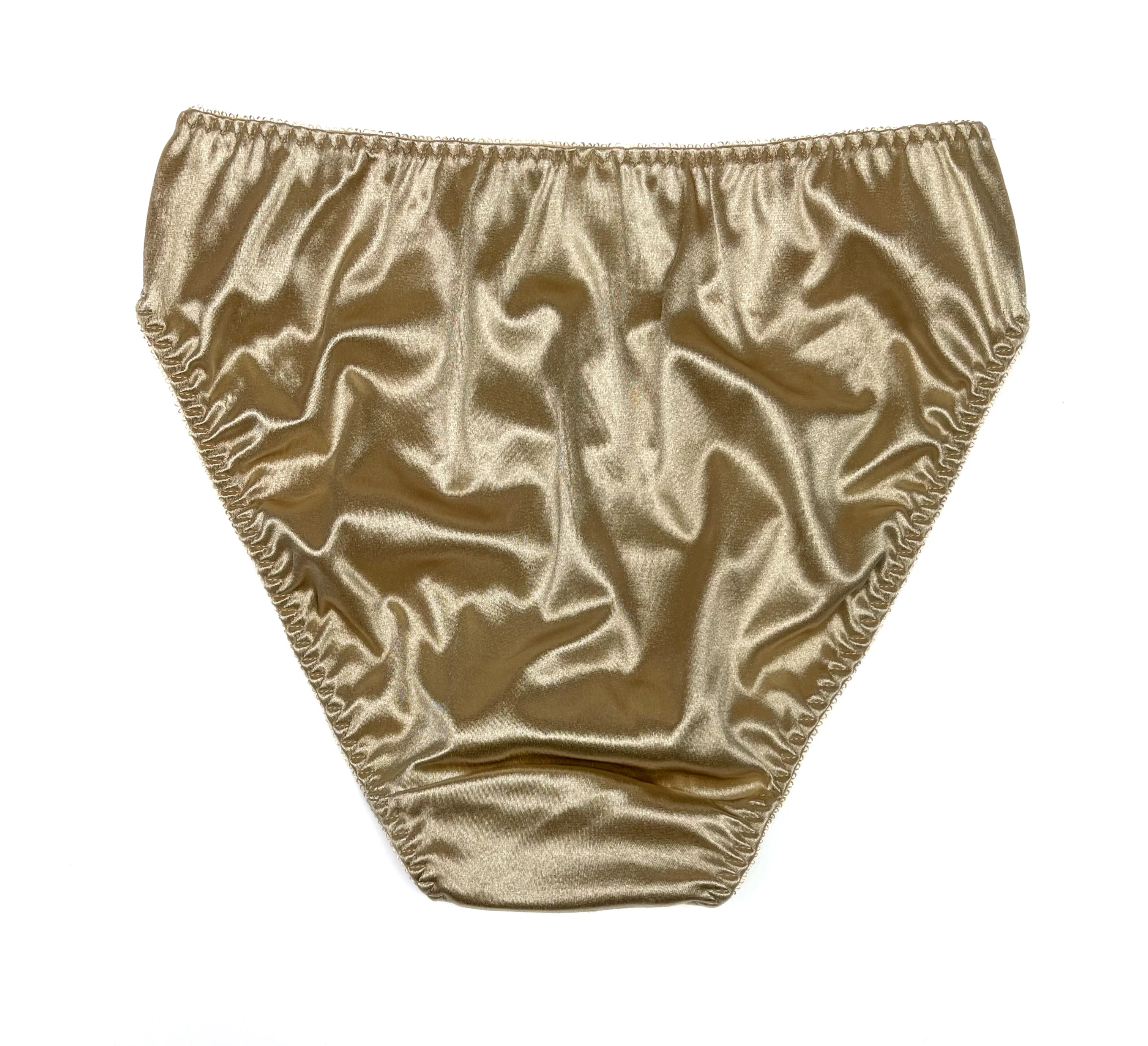 Mesh Accents Satin Panty - Image 2