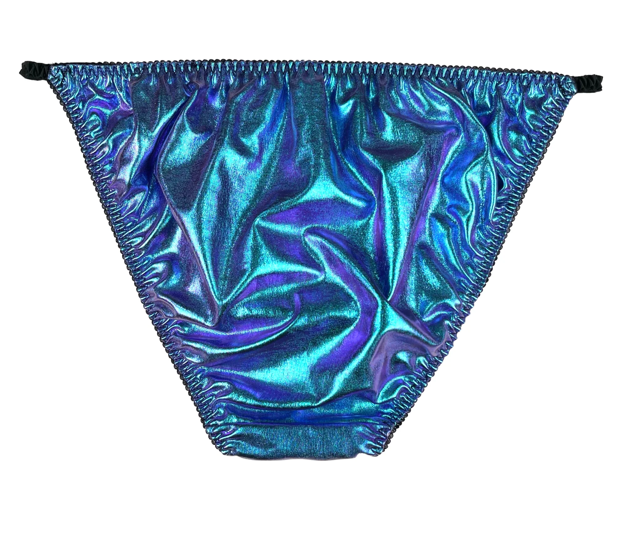 Iridescent Classic String Bikini - Image 2