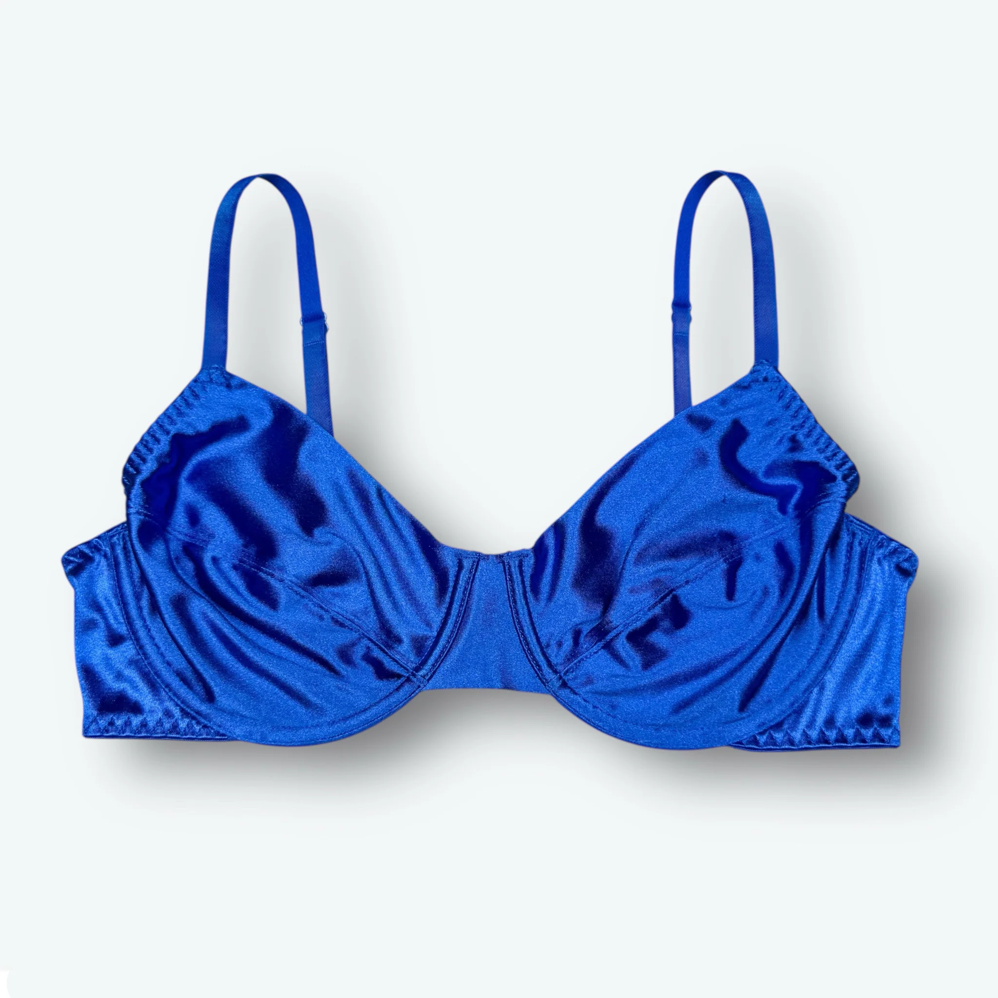 Retro Satin Bra - Image 3