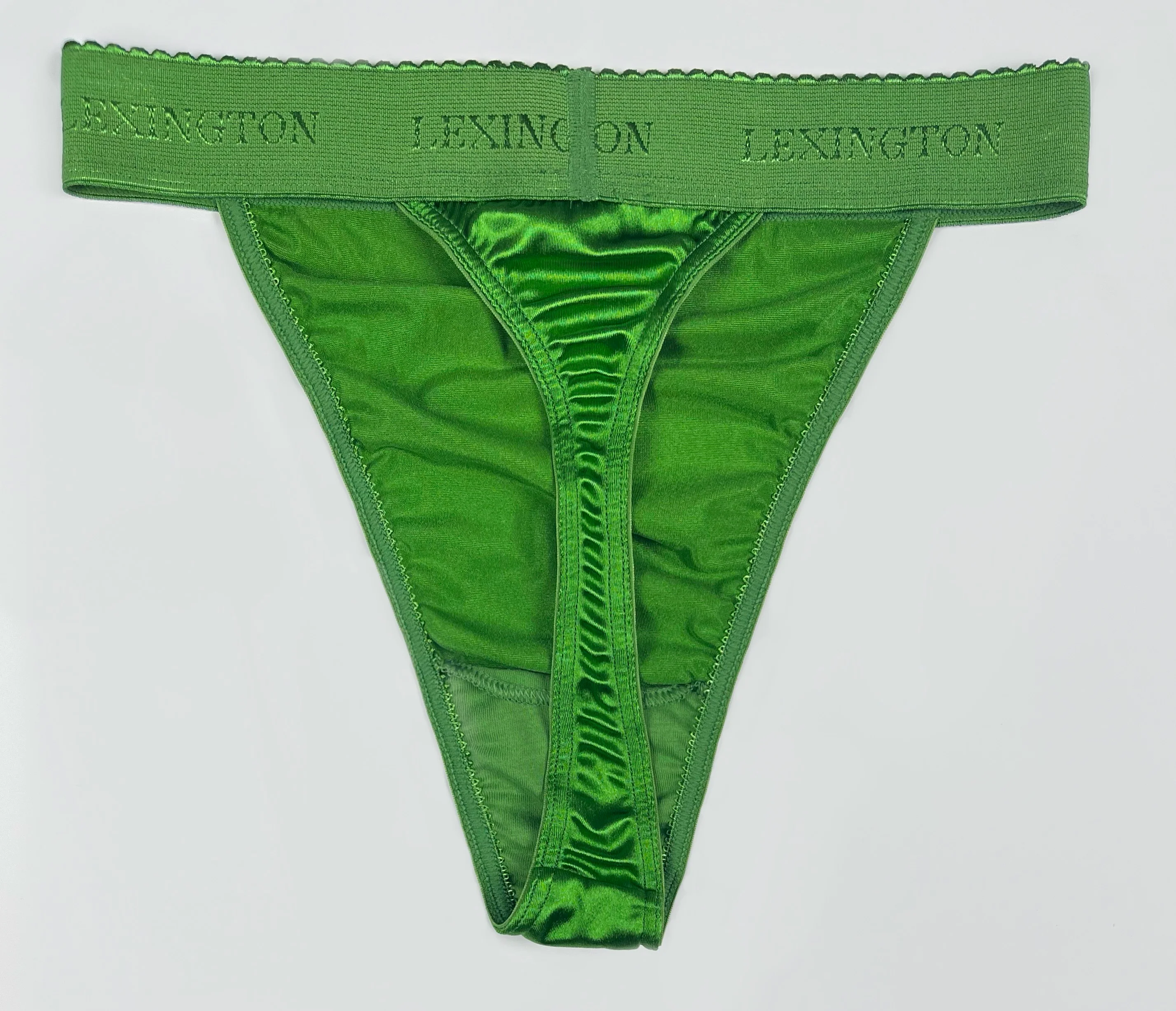Rio Signature Waistband Satin Thong - Image 2