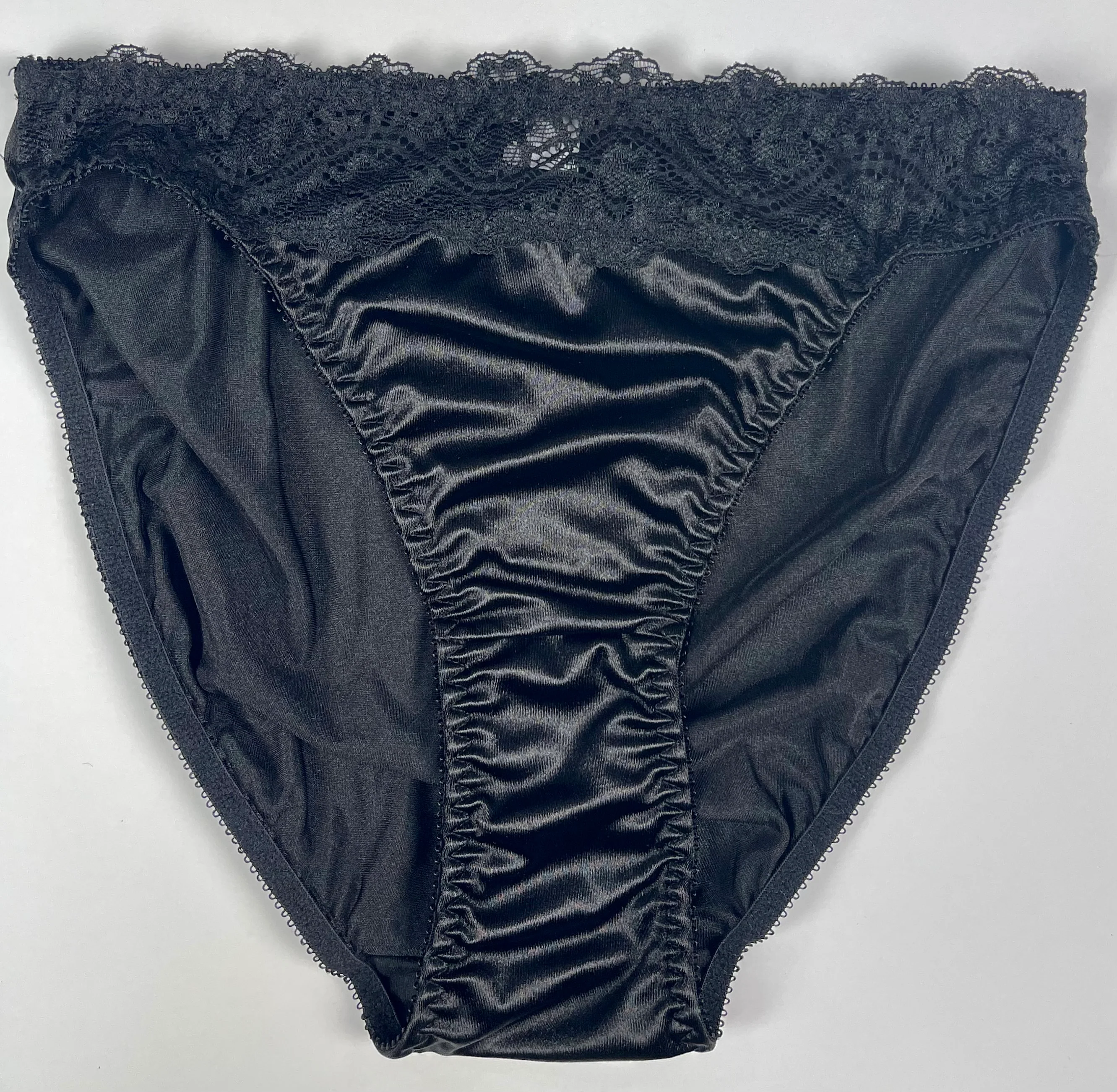 Lace Top Satin Panty