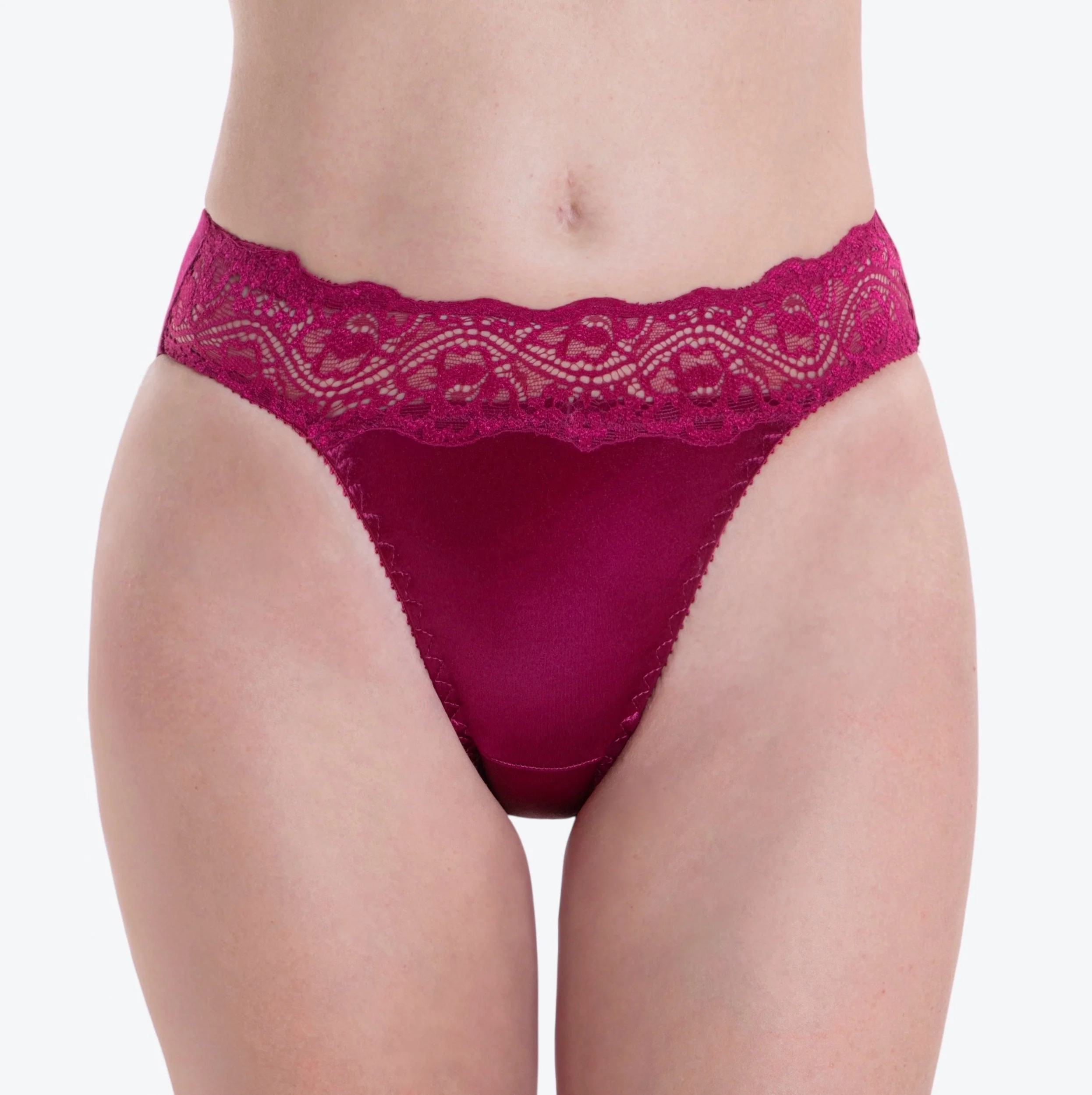 Lace Top Satin Panty - Image 2