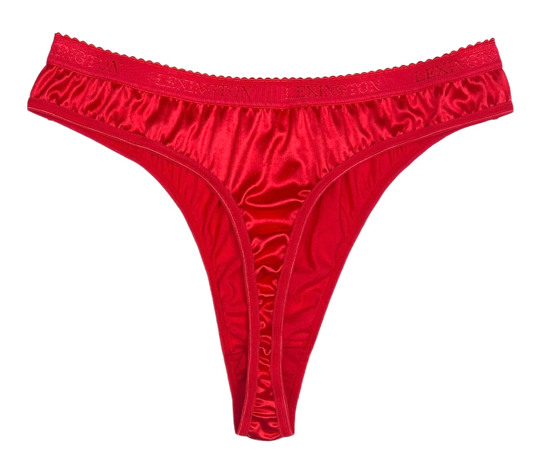 Signature Satin Thong - Image 3