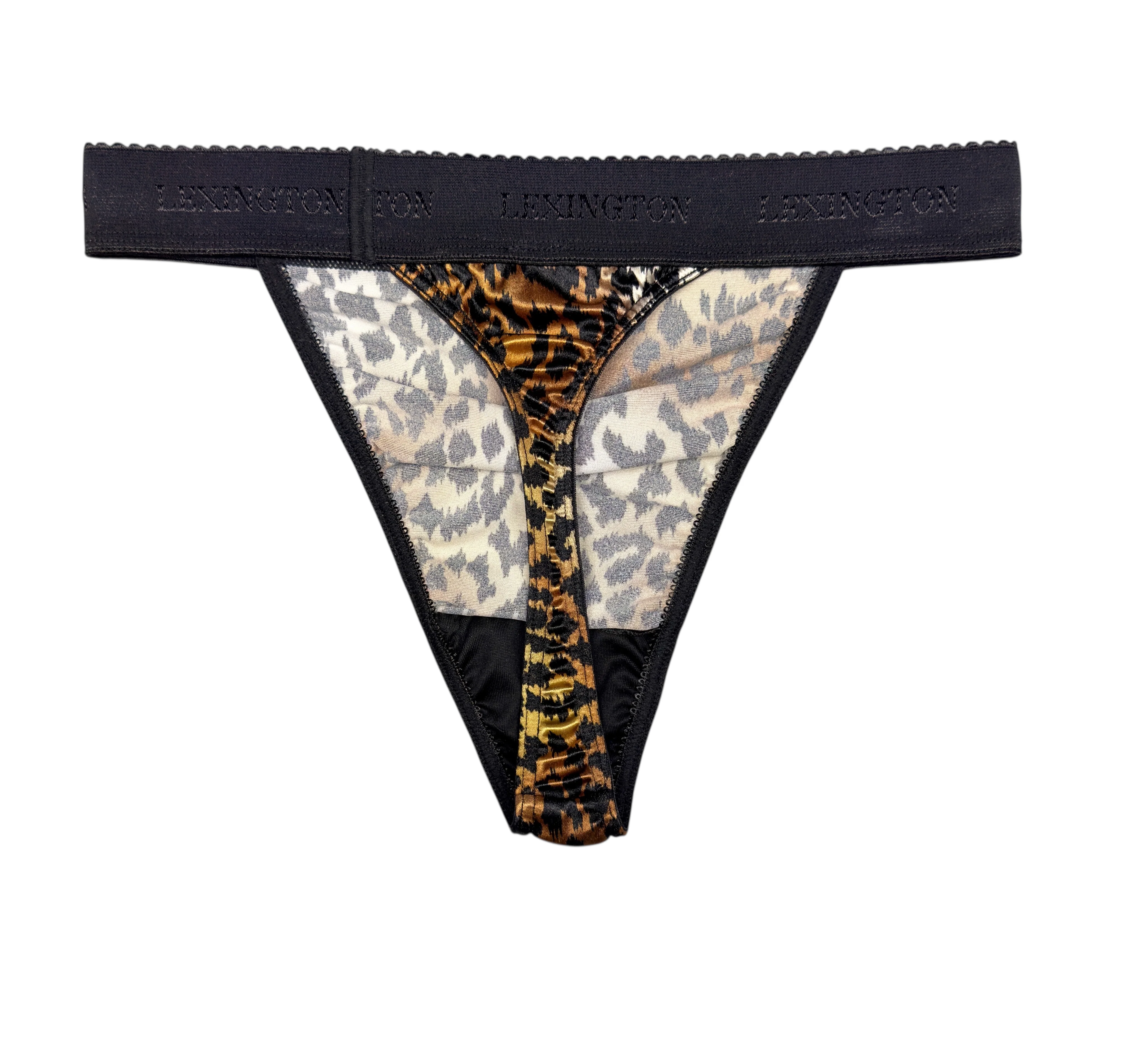 Rio Signature Waistband Satin Thong - Image 3